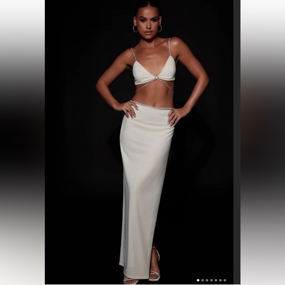 Meshki Dresses & Skirts - Meshki White Maxi Dress